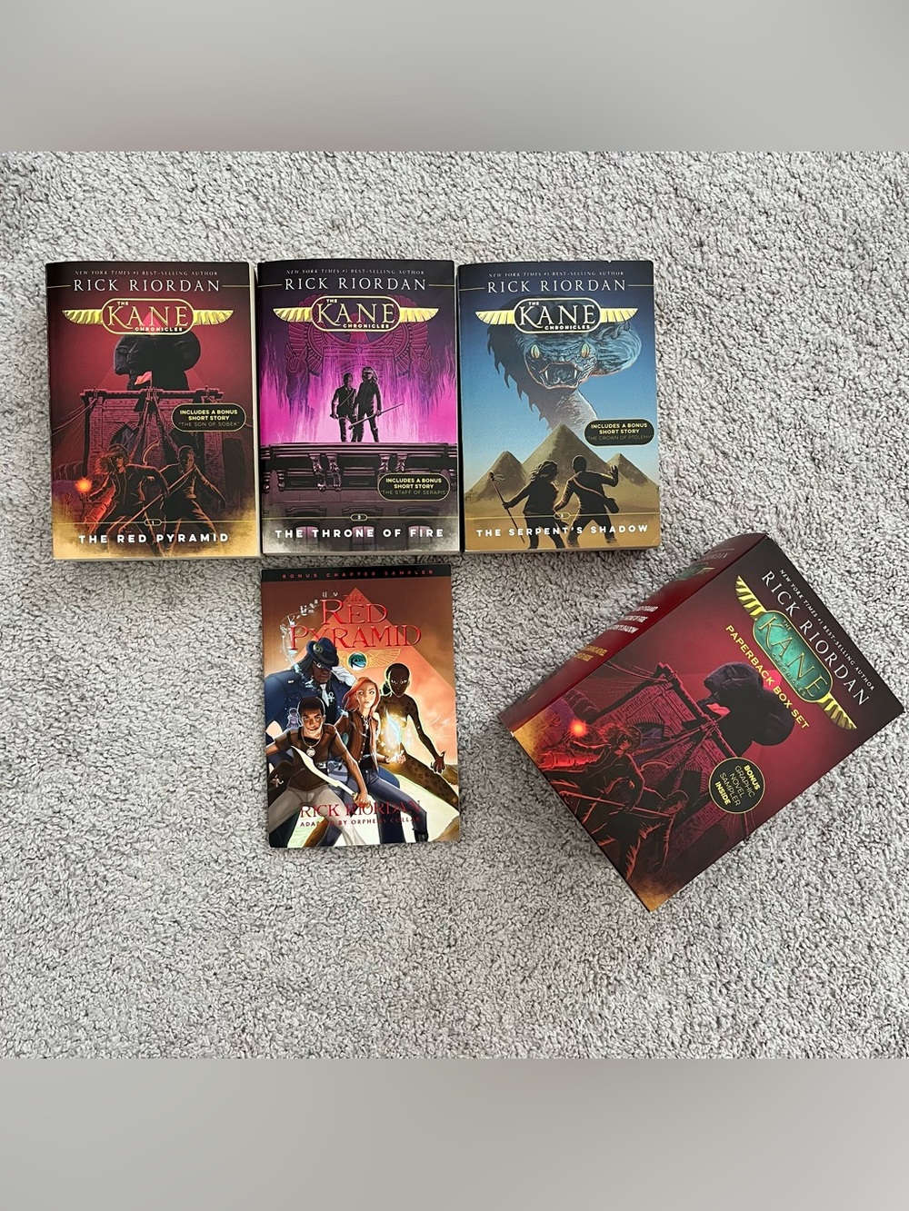 Disney Rick Riordan Kane Chronicles Box Set - Egyptian Mythology - Picture 3 of 15